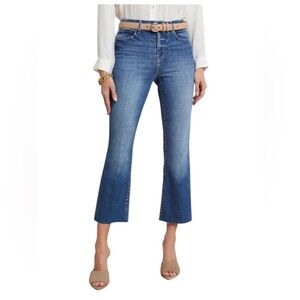 L’AGENCE Kendra Cropped Flare Jean - Size 26